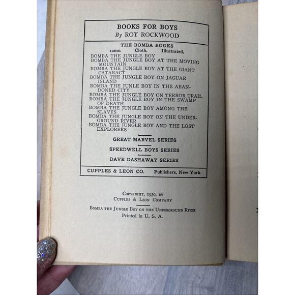 BoBomba the Jungle Boy on the Underground River / Cave of Bottomless Pits — Roy - Picture 8 of 9